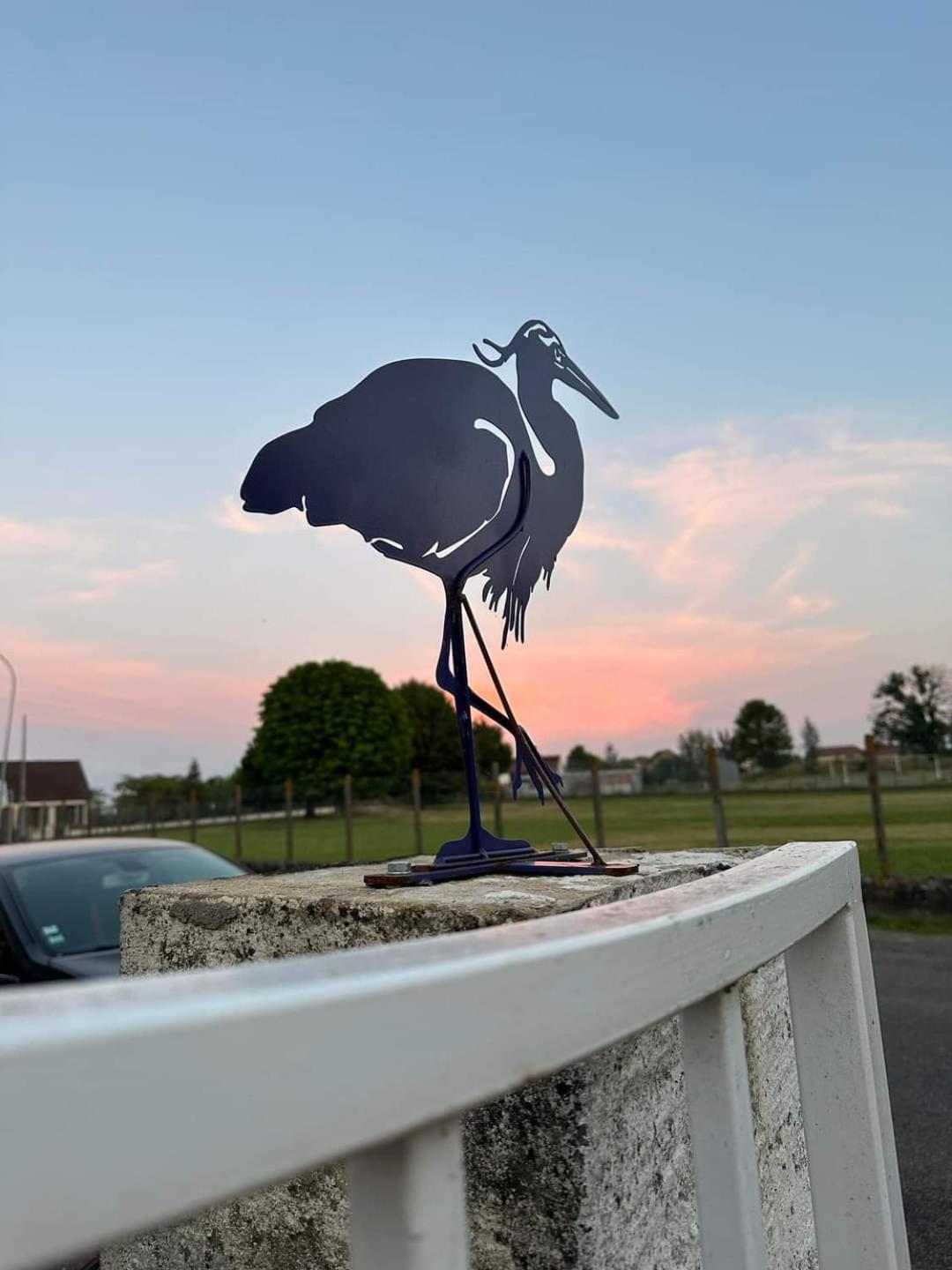 Le Heron Pourpre B&B Gastronomique Cronat Esterno foto